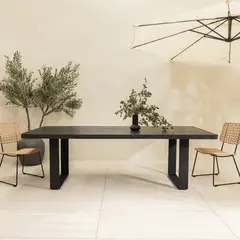 FORASTERO - Mesa De Comedor Marsierra Negro At