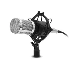 PHILCO - Studio Microphone Con Soporte filtro Anti-pop