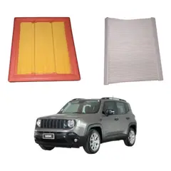 GENERICO - Kit De Filtro Aire Y Polen Jeep Renegade 1.8 2016-2022