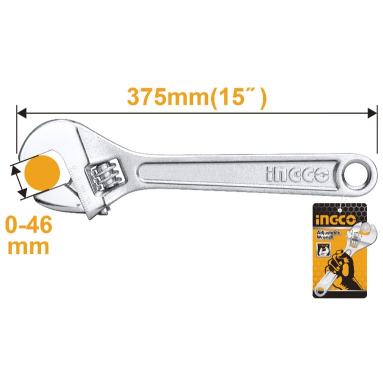 Llave Ajustable 375Mm/15" Hadw131152