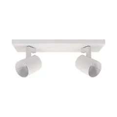 TECHNOLAMP - Foco Sobrepuesto Blanco 2xgu10 Dirigible Muca