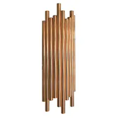 TEMPORA - Apliqué cobre tubular con dos luces