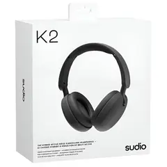 SUDIO - Audífonos Premium K2 BT Hybrid ANC Black 60h Autonomía