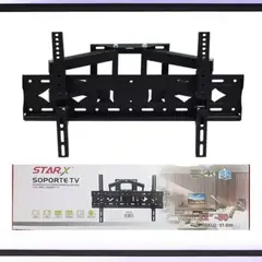 ANGELES DEL HOGAR - SOPORTE DE BRAZO MOVIBLE CON INCLINACIÓN 15° PARA PANTALLA 32″ A 80″