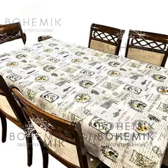 BOHEMIK - Mantel Rectangular Olivo línea BOSARK