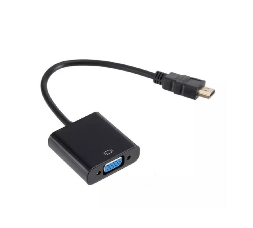 Adaptador HDMI a VGA Conversor Transformador HDMI macho a VGA hembra