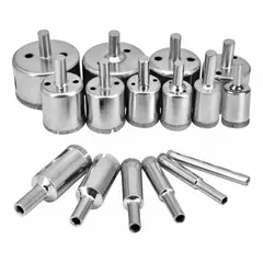 GENERICO - Brocas Copa Para Cerámicos Mármol Vidrio Piedra 16pcs