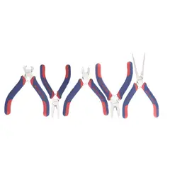 WORKPRO - Juego Alicates Punta Mini 5 Piezas + Estuche