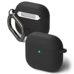 RINGKE - Carcasa Funda Para AirPods 4 Silicona Negro