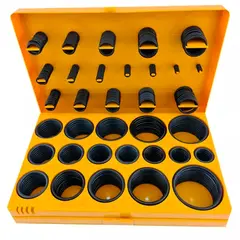 GENERICO - Juego Orrines O-ring Universales 419 Piezas Pulgadas