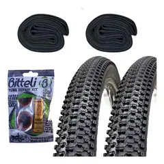 BIGBAMSPACE - Combo 2 Neumaticos 26x2.30 Njk + 2 Camaras 26 + Regalo