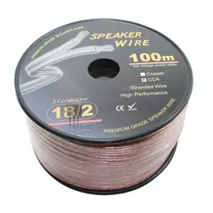 GENERICO - Cable paralelo 2x18 awg transparente