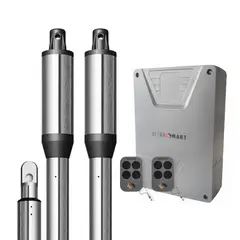 ULTRASMART - Kit Portón Automático Batientes 2 Hojas 200kg 2.5mt
