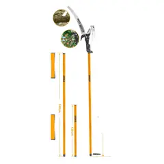 INGCO - Serrucho De Poda Curvo Industrial Con Pertiga 28M Heps25281