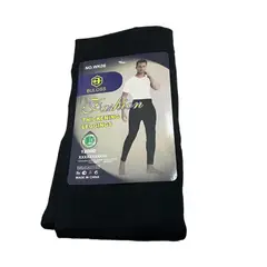 OEM - CALZAS POLAR DE HOMBRE CON ABERTURA PARA BAÑO NEGRO BULOSS