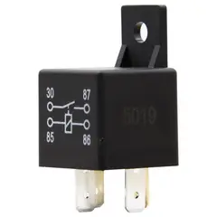 HELLA - Relay 12V 40 Amp 4P Universal Con Soporte