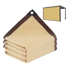 KUANGYE - Lona De Malla De Sombra Red Bloqu 3x4m Tasa De Sombreado 90%