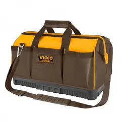INGCO - Bolso De Herramientas Industrial 16 Bolsillos 16 Ss Htbg08