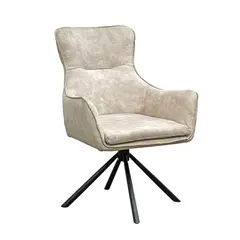 MSA MUEBLES SANTA ANA - Poltrona Giratoria Timber Steel