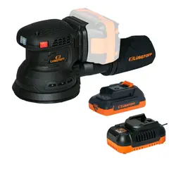 LUSQTOFF - Lijadora Roto Orbital Inalámbrica Car/Bat 2ah