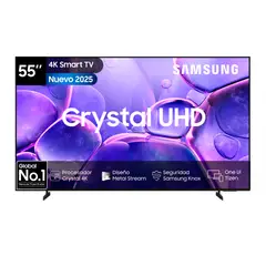 SAMSUNG - 55 Crystal UHD U8000F 4K Smart TV 2025