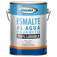 SOQUINA - ESMALTE AL AGUA PAJARITO COLOR OCRE ORO GL