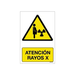 MAU PRINT - Señaletica Atencion Rayos X 20x30