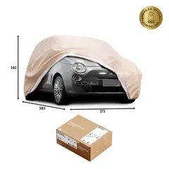 CWAGEN - Funda para Auto Beige Hatchback S - Wagen Covers Basic