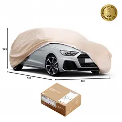 CWAGEN - Funda para Auto Beige Hatchback M - Wagen Covers Basic