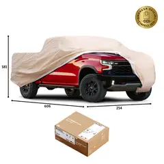 CWAGEN - Funda para Auto Beige Pick Up L - Wagen Covers Basic