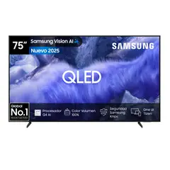 SAMSUNG - 75 QLED QEF1 4K Vision AI Smart TV 2025