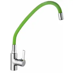 TAUMM - MONOMANDO LAVAPLATO CUELLO FLEXIBLE VERDE