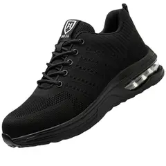 TIOZONEY - Zapatos de seguridad para hombre