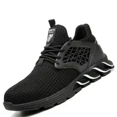 TIOZONEY - Zapatillas de trabajo de alta calidad para hombre