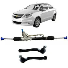 GENERICO - Cremallera Direccion Para Chevrolet Sail 11-17 + Terminales