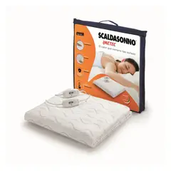 IMETEC - Calientacama Matrimonial Básico 150x160cm 2 Plazas Scaldasonno