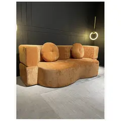 HOMER DESIGN - Sofa Modular Convertible 2 En 1 Sofa Cama Alta Elastidad