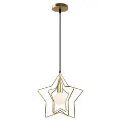 MICRO - Colgante lámpara moderna estrella 32cm 40w