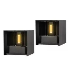 MICRO - Lampara Pared Luz Pared Luz Arbotante Led Pared Uso Exterior 6W