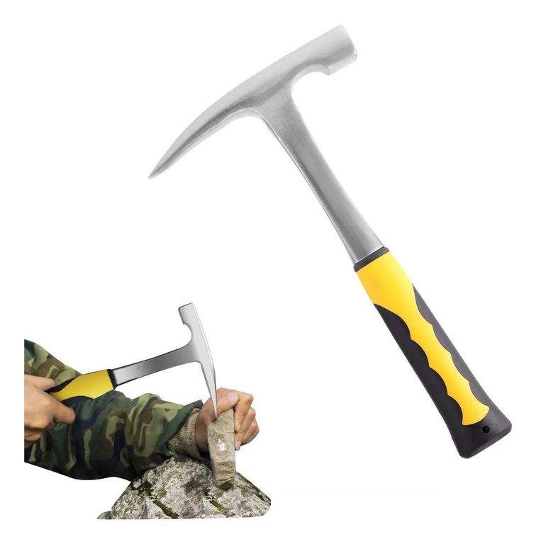 Martillo Geologico 3317cm 860g amarillo