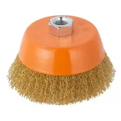 MAKAWA - Escobilla De Copa Rizada 100mm Esmeril Mk-0312