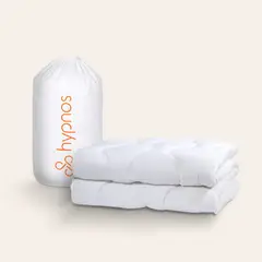 HYPNOS - Plumón Cloudy - 1.5 plazas - Edredón Algodón Premium -