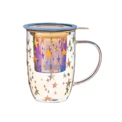 ADAGIO TEAS - Mug Bhoro Gold Stars Iridescent 470 ml