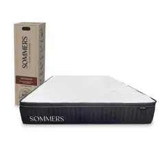 SOMMERS - Colchón King Comprimido Advanced 180x200x25 Cm Kiosclub