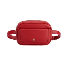 ECOSUSI - Banano Moderno de Cuero Vegano - Rojo