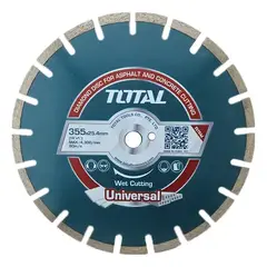 TOTAL TOOLS - Disco Diamantado Segmentado 355mm Total Tac2113551