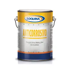 SOQUINA - ANTICORROSIVO ROJO MAESTRANZA un cuarto GL SOQUINA.