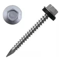 GENERICO - Tornillo Hex Autoperforante Punta Espada 10x1 1/2 100 Unds