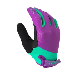 TRIP - GUANTES BICI LARGOS MUJER PURPLE/BLUE