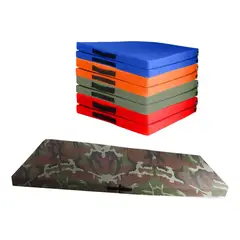 SUPERCENTER - Colchoneta Deportiva Lona Oxford 100x50x5cm Pilates Yoga Verde musgo